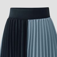 Chiffon Color Matching Pleated Skirt Fold Stitching Chiffon Skirt Skirt main image 8