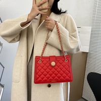 Rhombic Shoulder New Trendy Autumn Small Simple Korean Messenger Bag main image 4