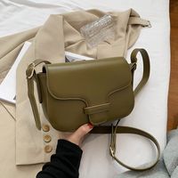 Casual All-match Autumn And Winter New Fashion Simple Messenger One-shoulder Small Square Bag sku image 2