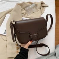 Casual All-match Autumn And Winter New Fashion Simple Messenger One-shoulder Small Square Bag sku image 4