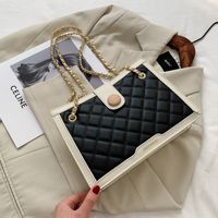 New Fashion Casual Messenger Shoulder Popular Small Square Bag sku image 2