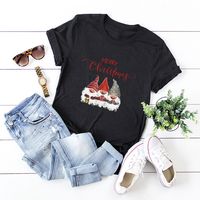 Women's Short Sleeve Printing Casual Fashion Cartoon sku image 4