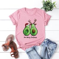 Women's Short Sleeve Printing Casual Fashion Cartoon sku image 14