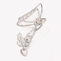 Metal Three-dimension Catching Clip Butterfly Heart Pendant Hairpin main image 4