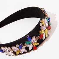 Colored Geometric Irregular Gems Inlaid  Headbands main image 5