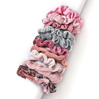 Flannel Large Intestine Circle Fashion Velvet Hair Rope Set main image 6