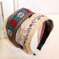 Embroidery Ethnic Style Toothed Non-slip Headband main image 6
