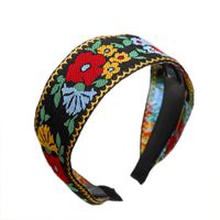 Embroidery Ethnic Style Toothed Non-slip Headband main image 5