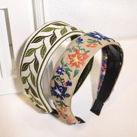 Embroidery Ethnic Style Toothed Non-slip Headband main image 3