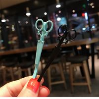 New Candy Color Scissors Hairpin main image 5