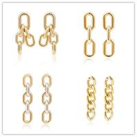 All-match Simple Alloy Earrings main image 1