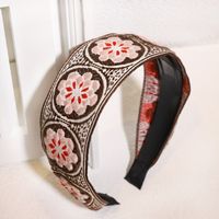 Embroidery Ethnic Style Toothed Non-slip Headband sku image 3