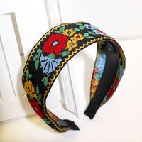 Embroidery Ethnic Style Toothed Non-slip Headband sku image 4