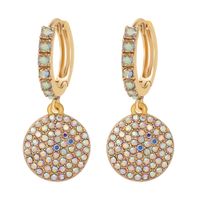 Fashion Alloy Inlaid Pearl Punk Earrings sku image 3