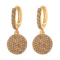 Fashion Alloy Inlaid Pearl Punk Earrings sku image 4