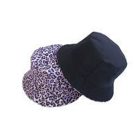 Double-sided Leopard Print Fisherman Hat main image 6