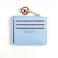 Seonyu Korean Style Multi-functional New Zipper Coin Purse Fashion Mini Card Holder Girls' Wallet Foreign Trade In Stock sku image 3