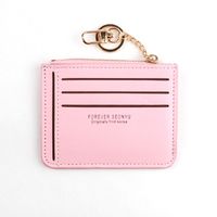 Seonyu Korean Style Multi-functional New Zipper Coin Purse Fashion Mini Card Holder Girls' Wallet Foreign Trade In Stock sku image 5