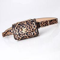 Fashion Leopard Belt Bag Mini Chain Bag  All-match Clothing Belt sku image 7