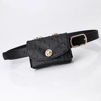 Fashion Leopard Belt Bag Mini Chain Bag  All-match Clothing Belt sku image 8