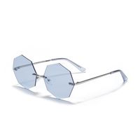 Polygon  Retro Metal Sunglasses sku image 8