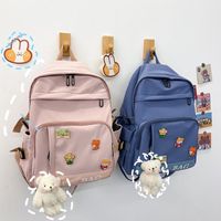 Vintage Cute Cartoon All-match Schoolbag main image 3