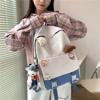 Korean Hit Color Schoolbag Wholesale sku image 2