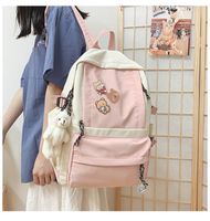 Korean Simple Large Capacity Schoolbag sku image 3