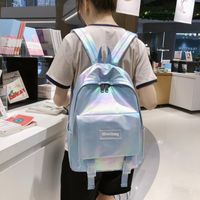 Simple Large Capacity Gradient Color Backpack main image 5