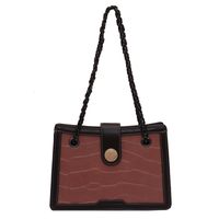 Simple Large-capacity Fashion Retro One-shoulder Messenger Handbags sku image 2