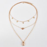 Women's Multi-layer Shell Pendant Necklace main image 3