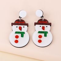 Boucles D&#39;oreilles Creative Christmas Elk Snowman Santa main image 3