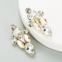 Fashion Colorful Diamond Alloy Earrings main image 3