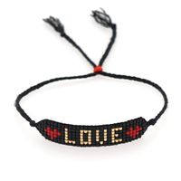 Buchstabe Liebe Böhmisches Exotisches Handgemachtes Perlenarmband main image 6