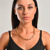 Collar De Mujer Geométrica Cuadrada De Aleación De Moda main image 1