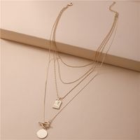 Wholesale 4 Sets Of Coin Totem Multilayer Necklace main image 3