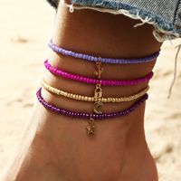 Creative Trend Rice Bead Anklet main image 6
