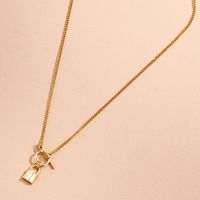 New  Long Fashion Geometric Cross Chain Necklace main image 5