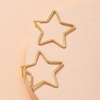 Star-shaped Simple Geometric Earrings main image 4