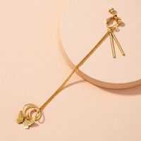 Korean Long  Butterfly Style Classic Fashion Earrings main image 4