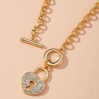 New Korean Fashion  Heart Lock Bracelet main image 3