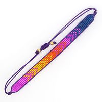 Ethnic Style Geometric Hand-woven Miyuki Rice Bead Bracelet sku image 2