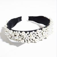 New Fashion Full Pearl Headband main image 6