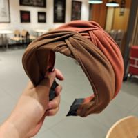 Broad-brimmed Fabric Hair Bands main image 1