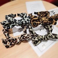 Leopard Print Bow Hair Band main image 3