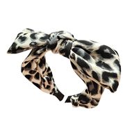 Leopard Print Bow Hair Band main image 6