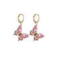 Cute Painted Butterfly Earrings main image 3
