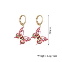 Cute Painted Butterfly Earrings main image 6