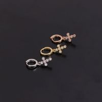 Creative Fashion Flower Piercing Earrings main image 3