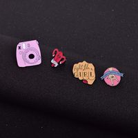 Cute Color Brooches Anti-empty Animal Funny Dripping Brooch main image 4